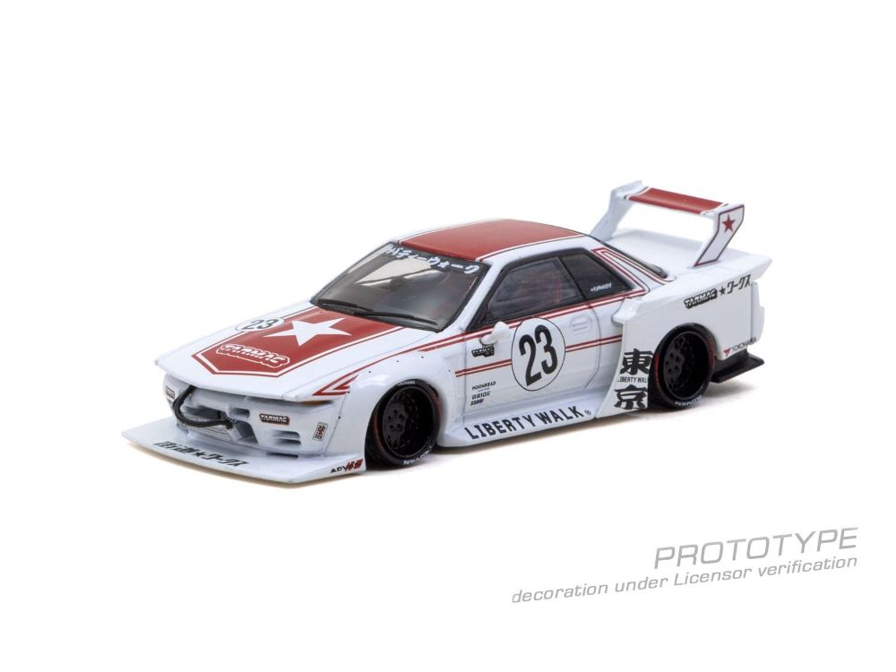 Tarmac Works T64-097-25TAS 1:64 NISSAN SKYLINE (R32) LB-KAIDO WORKS TARMAC 2026