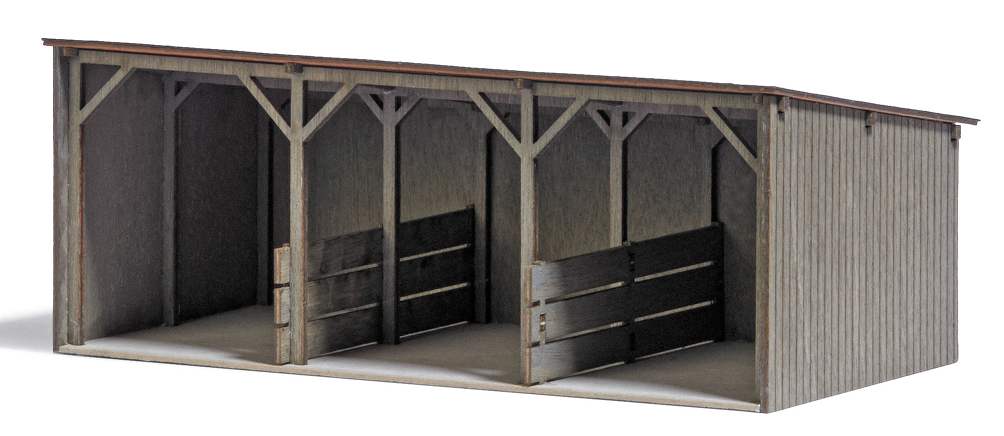 Busch 1899 Unterstand 1:87 Spur H0 Bausatz Neu OVP