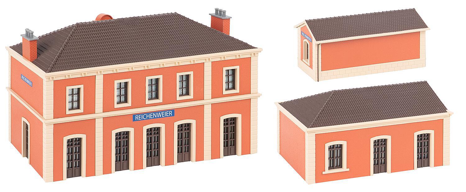 Faller 110147 Bahnhof-Set Reichenweier 1:87 Spur H0 Bausatz NEU