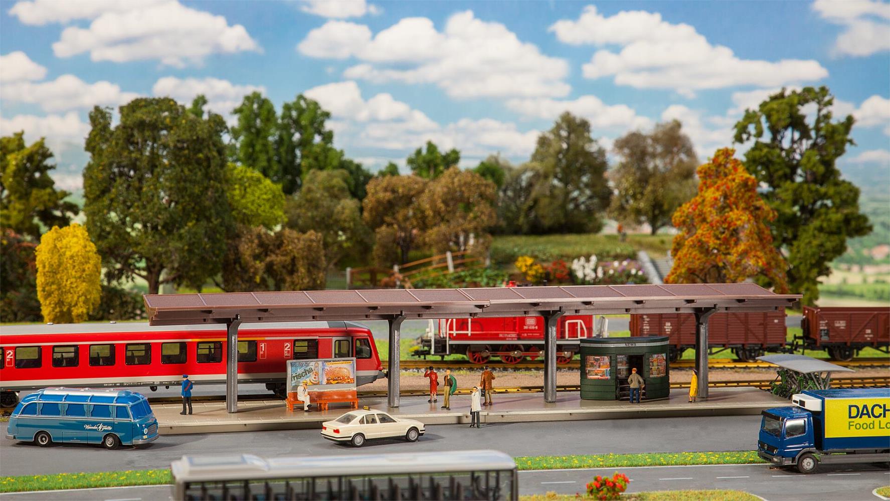 Faller 131366 2 Bahnsteige 1:87 Spur H0 Bausatz NEU OVP Hobby