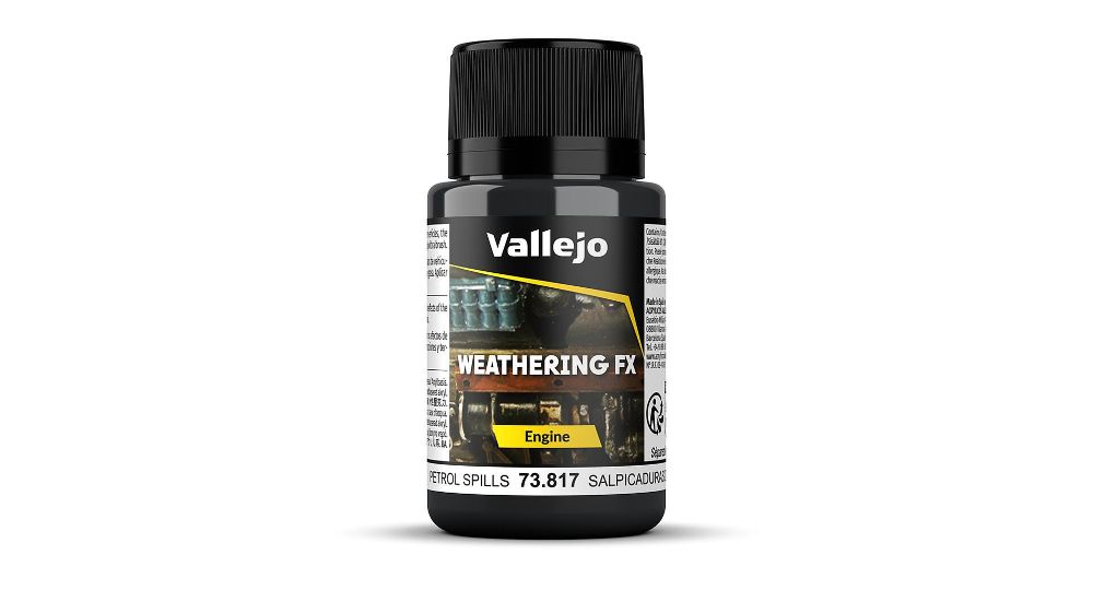 Vallejo 73817 Petroleum-Flecken, 40 ml Weathering NEU