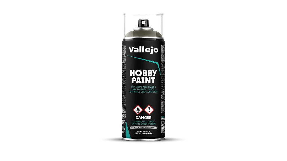 Vallejo 28003 Russisches Grün 4BO, AFV, Sprühdose, 400 ml NEU