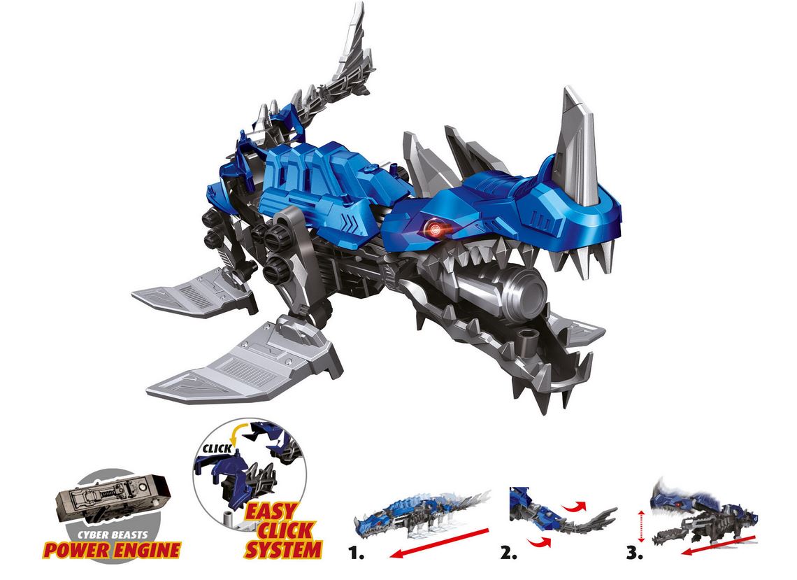 Revell 07851 CyberBeasts HydroFang 1:35 Modellbausatz Neu OVP