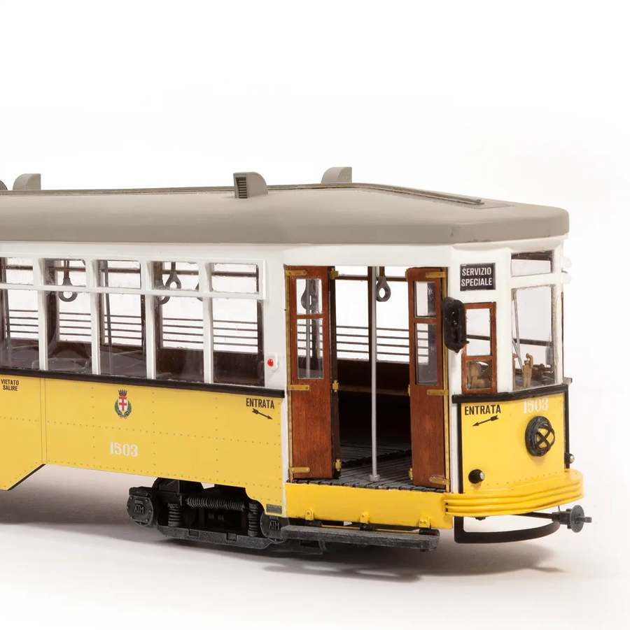 OcCre 53013 Milano Straßenbahn 1:24 Holzmodellbausatz NEU OVP