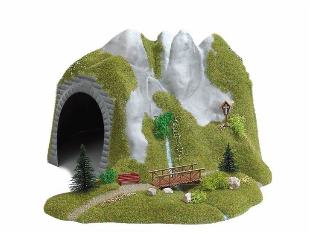 Busch 3016 Tunnel mit Bach H0