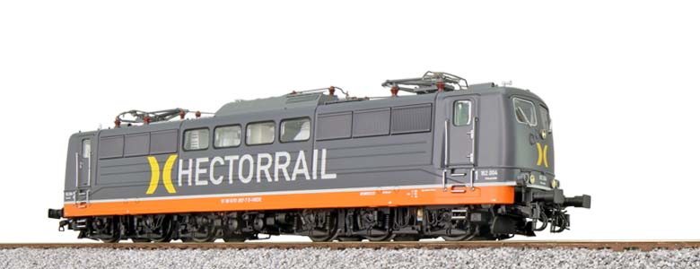 ESU 31038 E-Lok BR 151 162004 Hectorrail Grau/orange Ep VI Spur H0