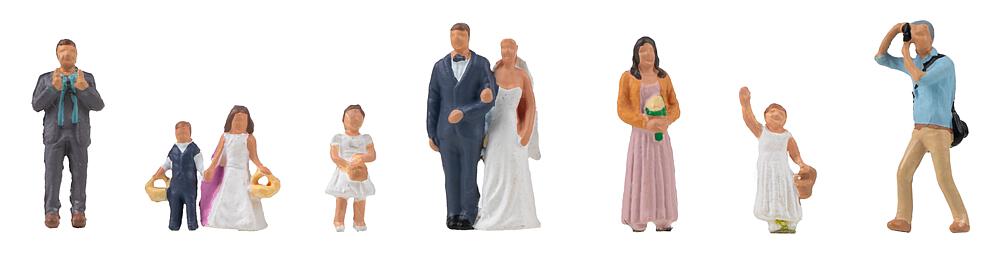 Faller 151676 Hochzeitsempfang 1:87 Spur H0 Neu OVP Figuren