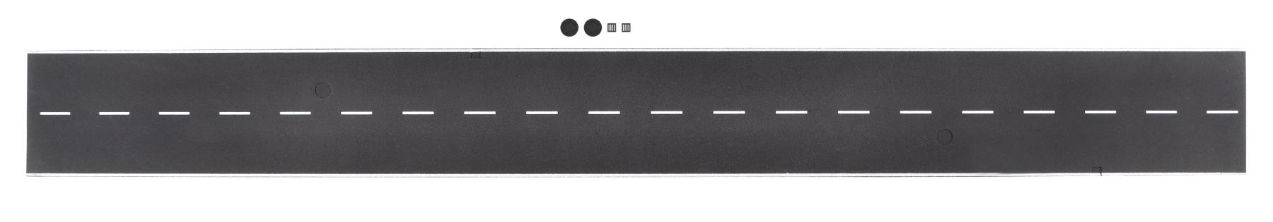 Vollmer 48290 H0 Straßenplatte Asphalt mit