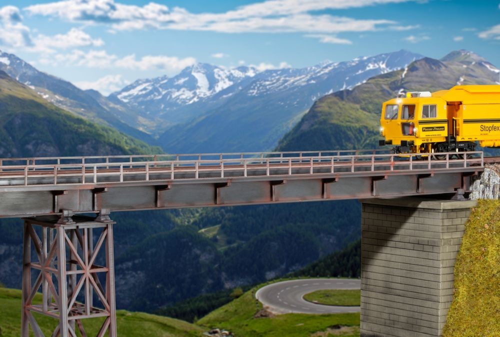 Kibri 39705 H0 Stahlträgerbrücke gerade, eingleisig