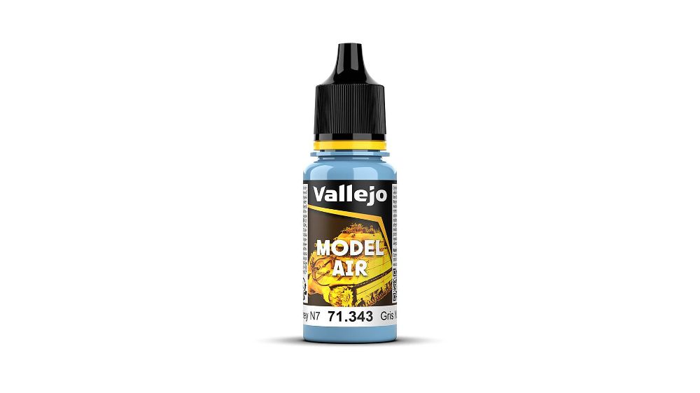Vallejo 71343 Russische Luftwaffe, Grau 7, 18 ml Model Air NEU