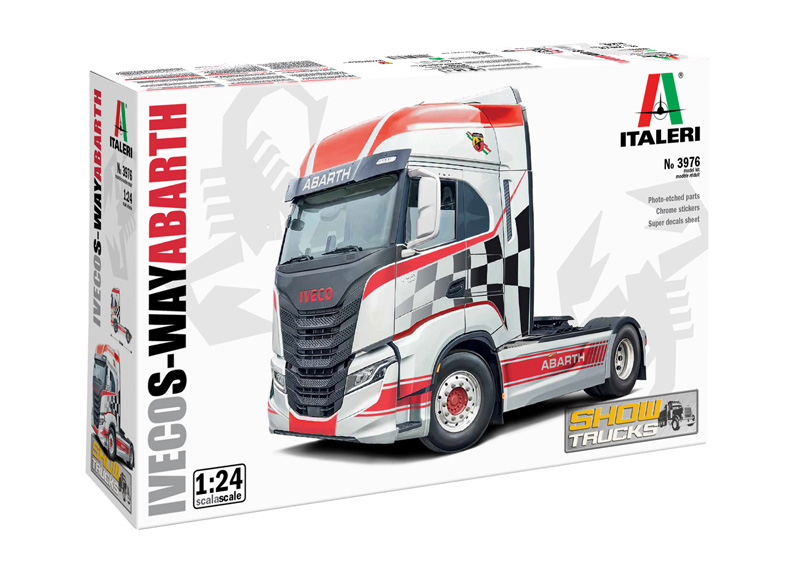Italeri 3976 Iveco S-Way Abarth (Show Truck) 1:24 Bausatz NEU