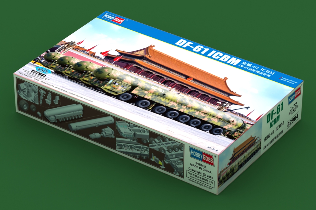 HobbyBoss 82964 DF-61 ICBM 1:72 Modellbausatz NEU OVP