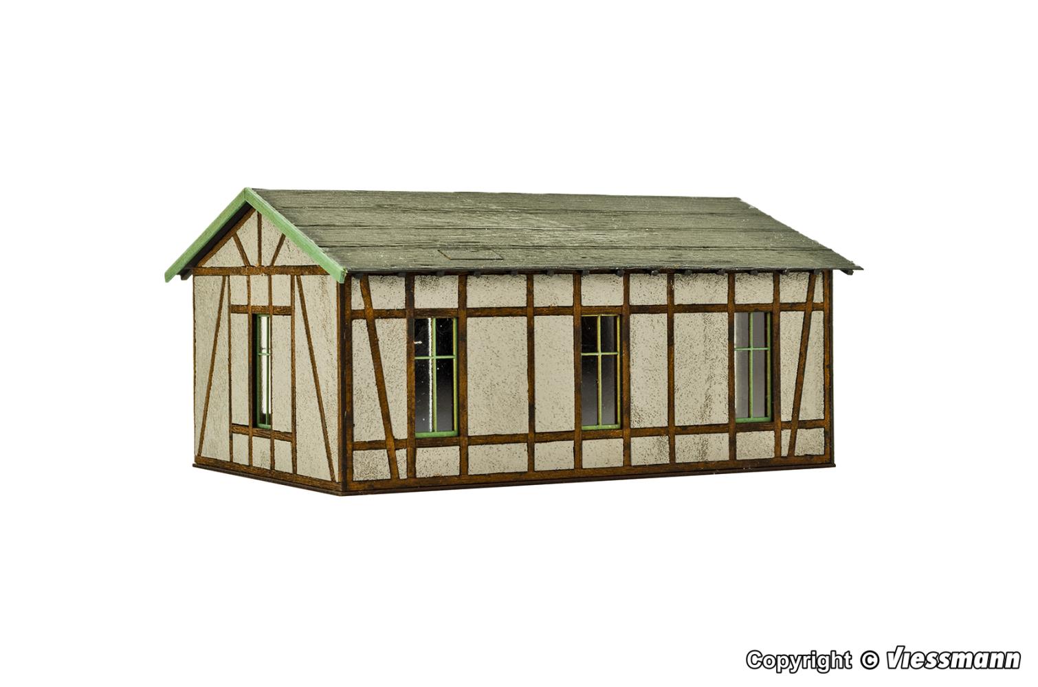 Vollmer 45640 Werkstatt mit Putz-/Fachwerkfassade 1:87 Spur H0