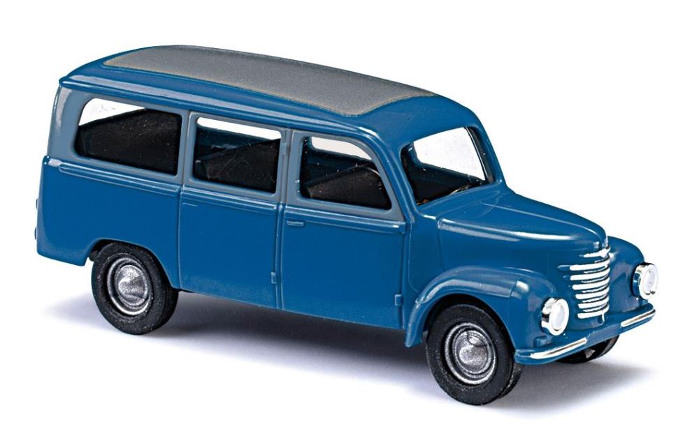 Busch 8684 Framo V901/2 Bus, Blau/Grau - 1:120