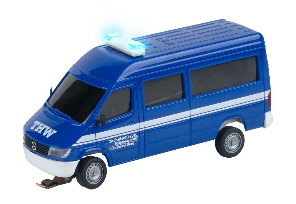 Faller 161427 MB Sprinter THW mit Blaulicht (HERPA) 1:87 Spur H0