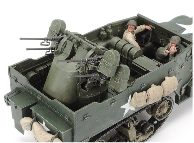 Tamiya 35081 1:35 US M16 Halbket.m.Vierl-Flak (3)