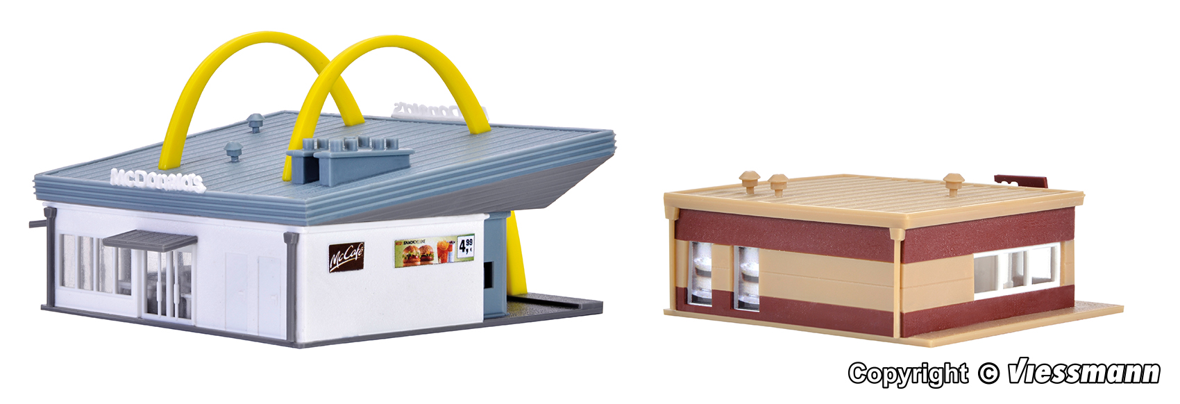 Vollmer 47766 McDonald`s Schnellrestaurant mit McCafé 1:160 Spur N