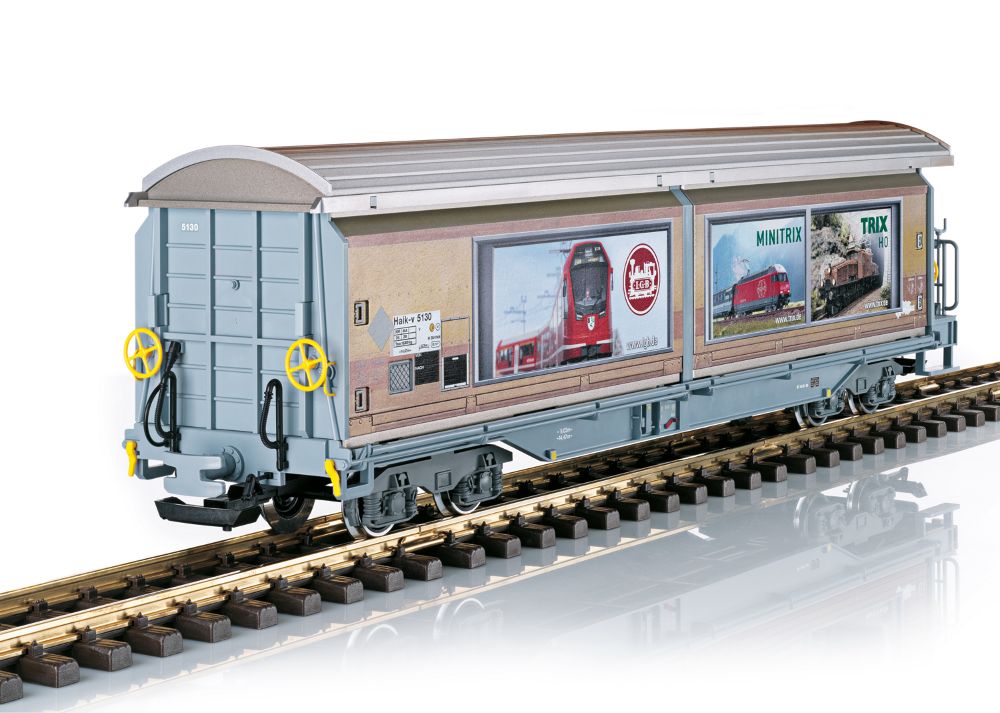 LGB 48576 Schiebewandwagen RhB 1:22,5 Spur G Neu OVP