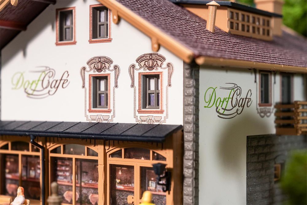 Faller 191836 Alpenhaus mit Café 1:87 Spur H0 Bausatz NEU OVP