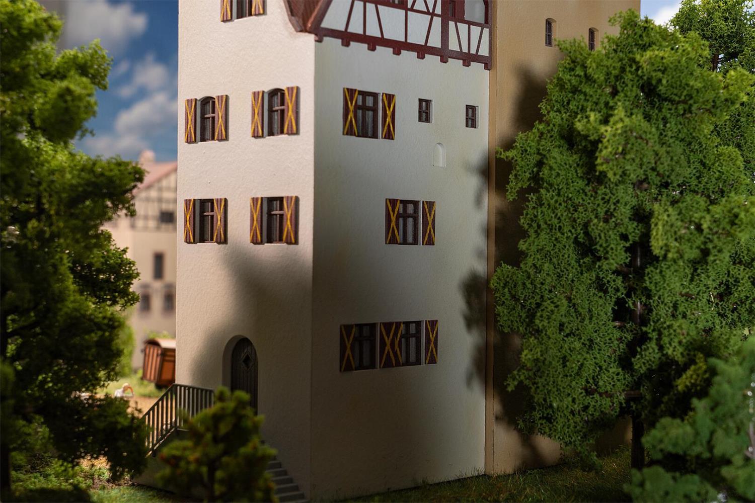 Faller 130819 Kleine Burg 1:87 Spur H0 Bausatz Neu OVP