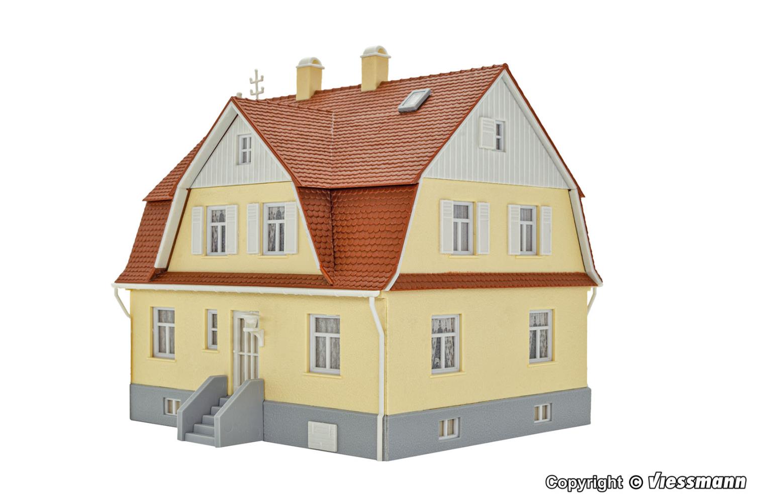 Kibri 38700 Wohnhaus m. Wintergarten, Bausatz, Spur H0, NEU OVP