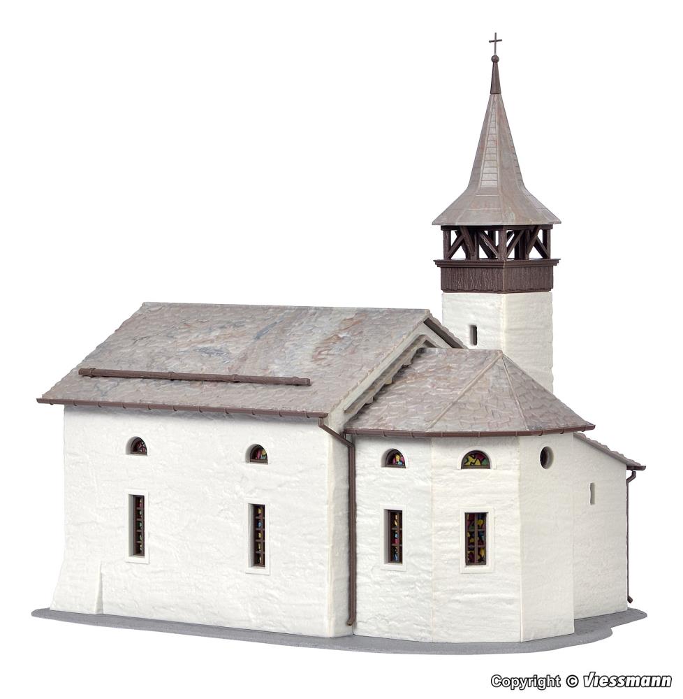 Kibri 38813 Antoniuskapelle Saas-Grund 1:87 Spur H0 Bausatz Neu