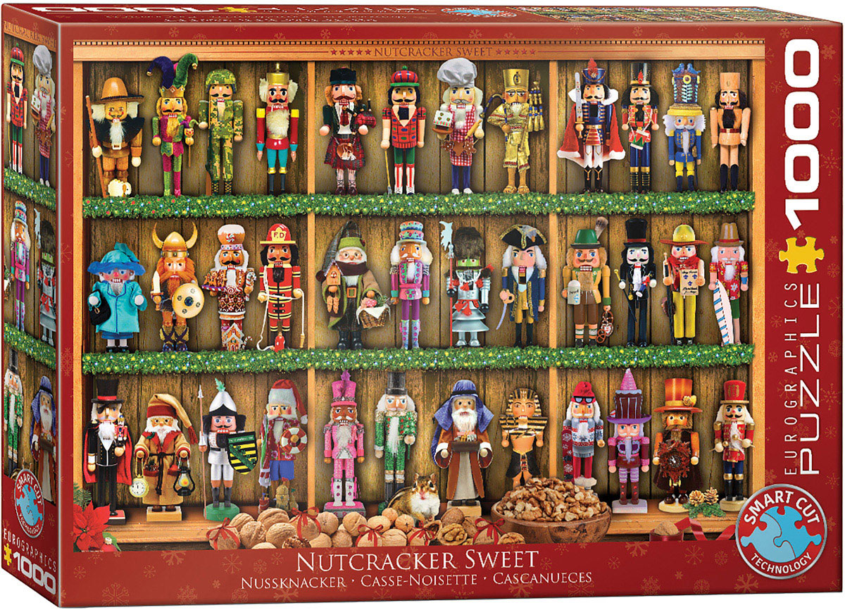EUROGRAPHICS 6000-5501 Nussknacker Süßigkeit 1000 Teile Puzzle NEU OVP