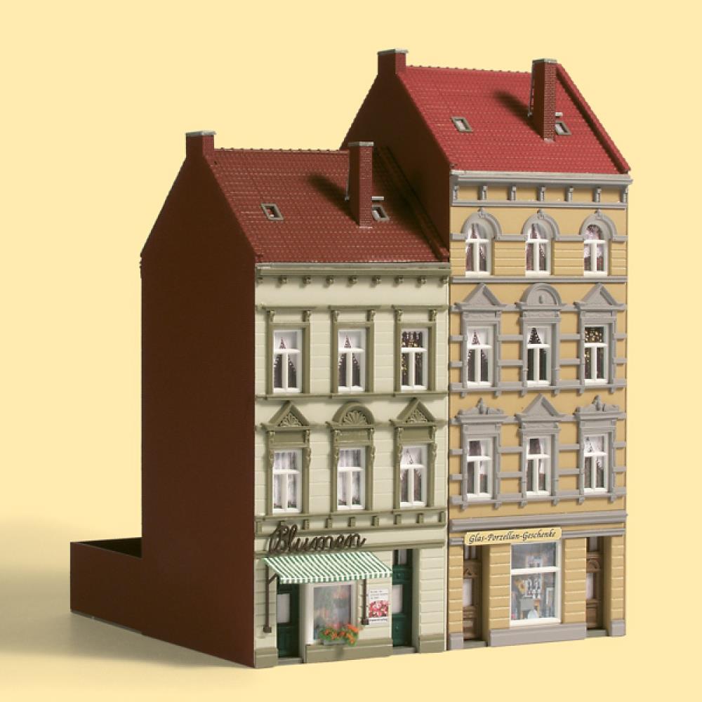 Auhagen 11392 Stadthäuser Schmidtstraße 13/15 - Spur H0 - Bausatz