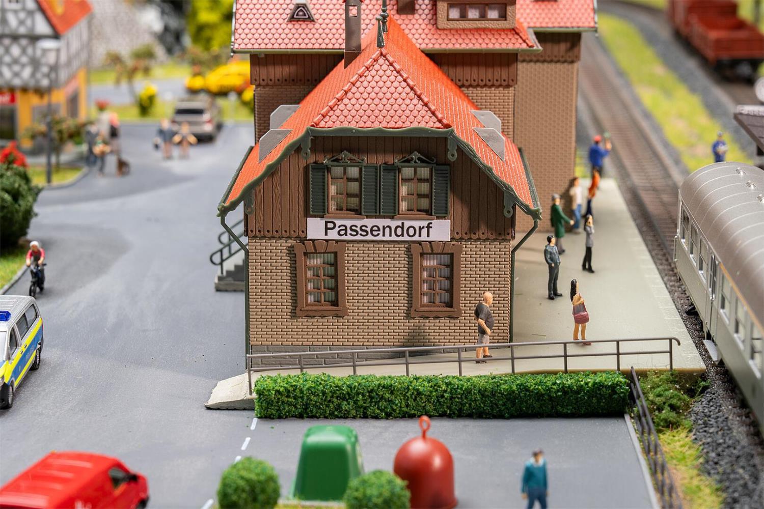 Faller 190035 Aktions-Set Bahnhof Passendorf 1:87 Spur H0 Bausatz