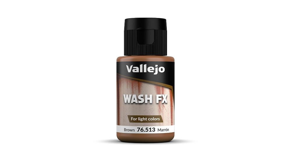 Vallejo 76513 Wash-Color, Braun, 35 ml NEU