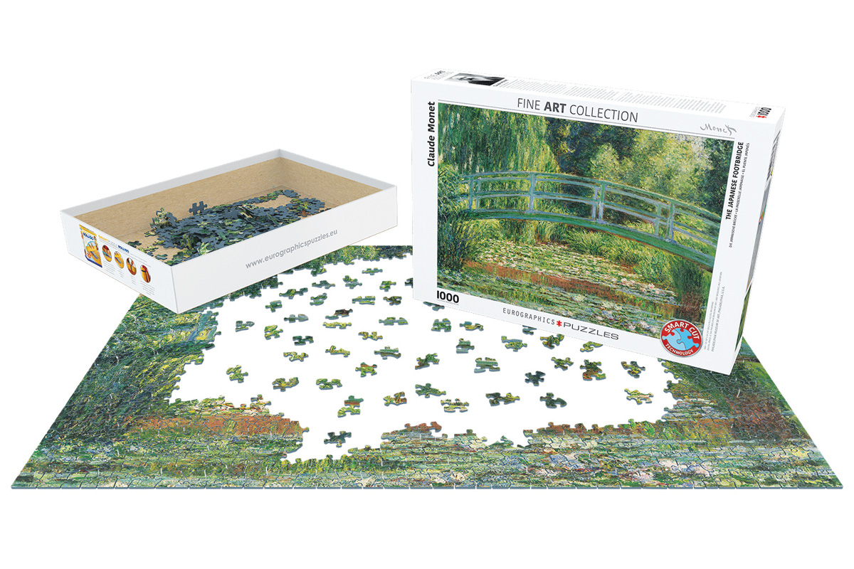 EUROGRAPHICS 6000-0827 Die japanische Fußgängerbrücke 1000 Teile Puzzle NEU