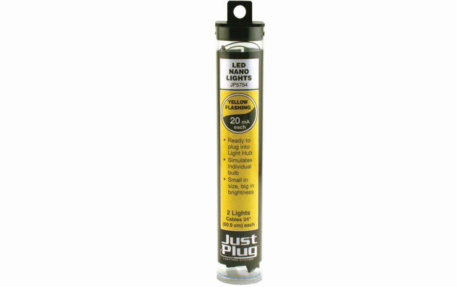 Woodland Scenics JP5754 Yellow Flashing Nano LED Lights - Neu - OVP