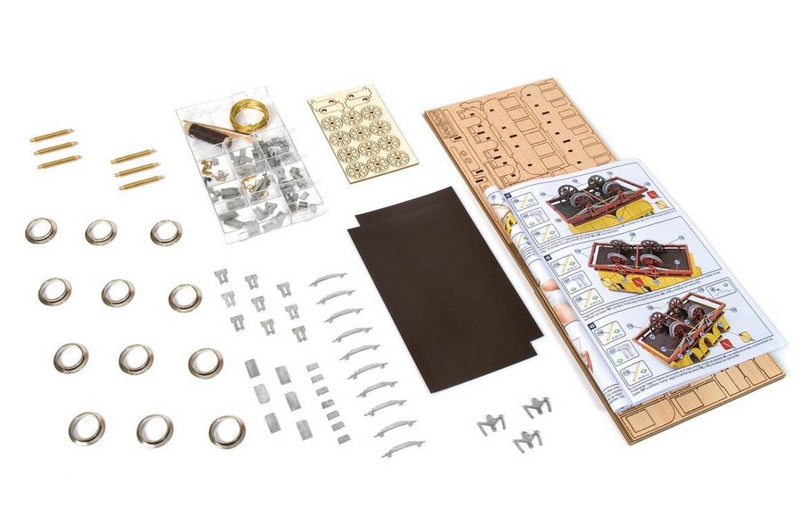 OcCre 56001 Adler Wagenset 1:24 Holzmodellbausatz NEU OVP