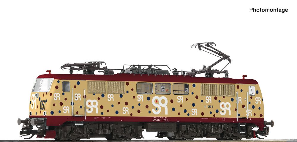 Roco 7580035 E-Lok 111 057 Smartrail DC Spur TT