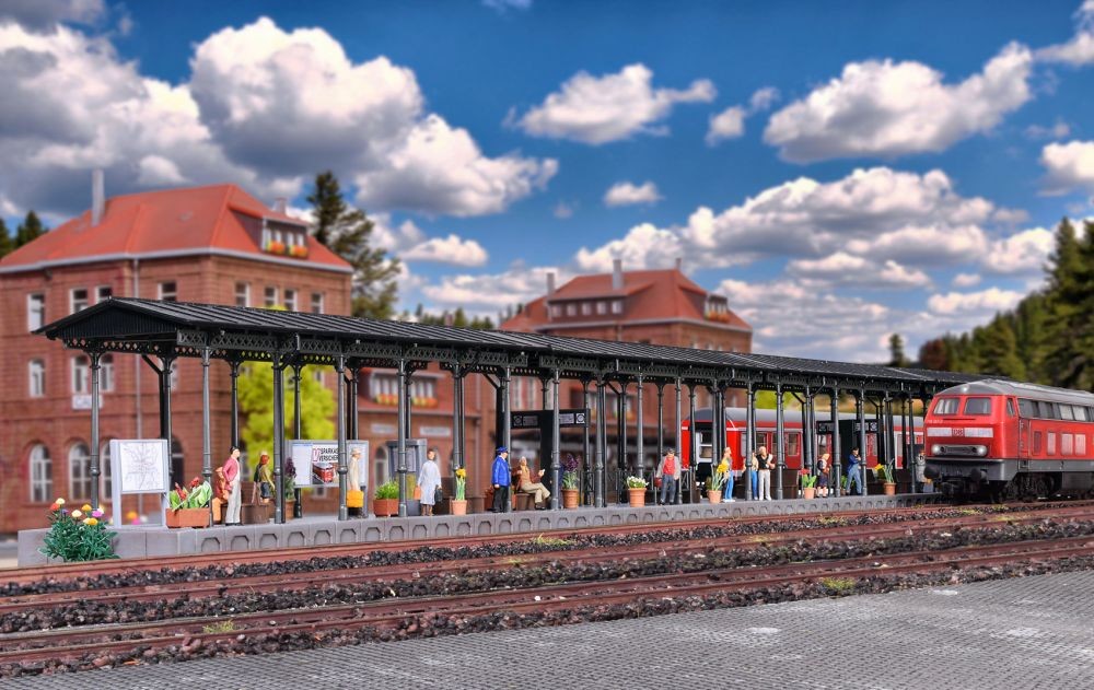 Kibri 39569 H0 Bahnsteig Kienbach