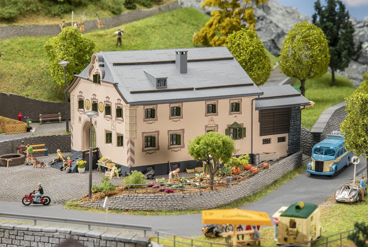 Faller 130631 Engadinerhaus Sent, Ep.III, 1:87 Spur H0 Bausatz NEU OVP