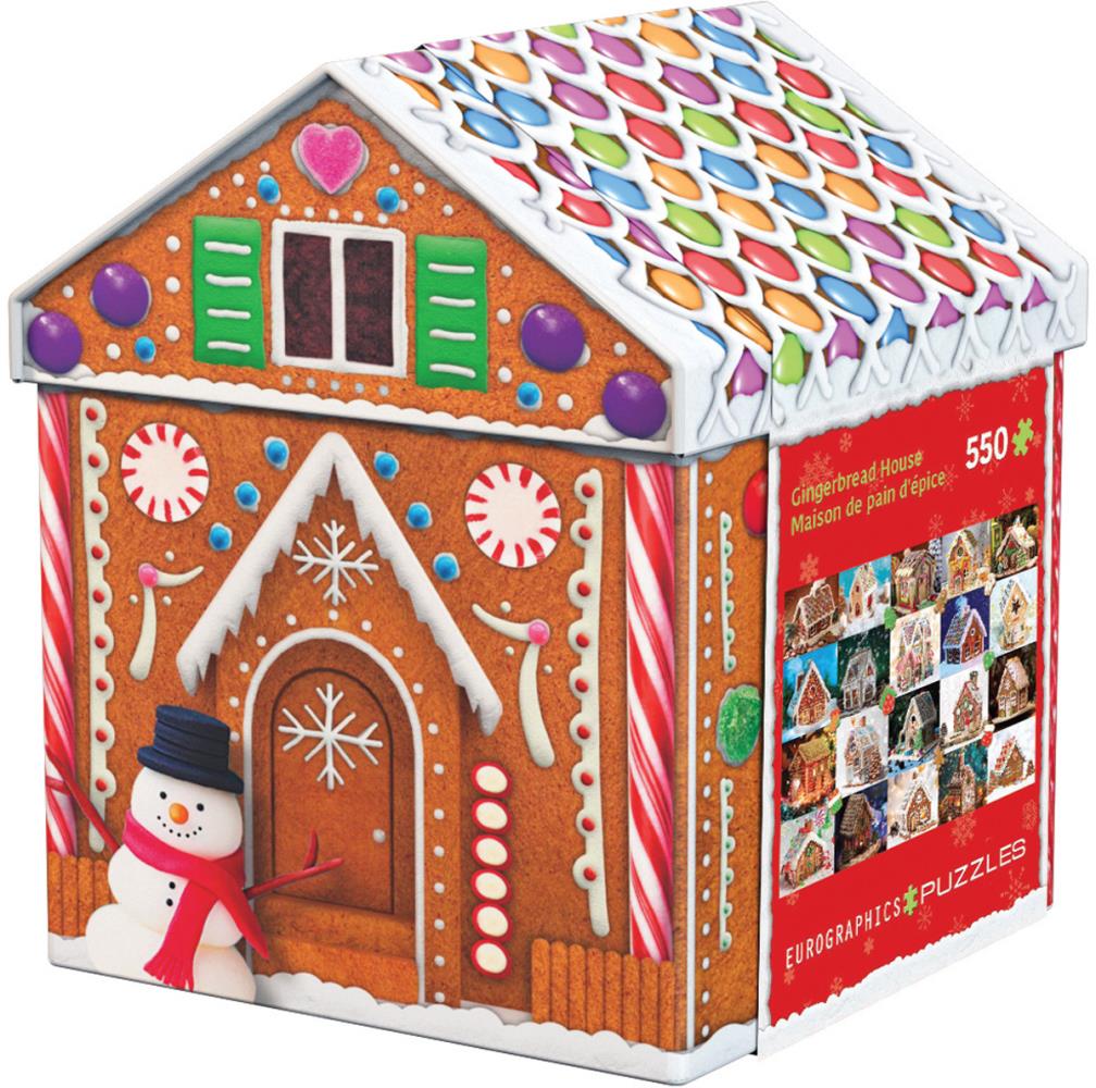 EUROGRAPHICS 8551-5661 Gingerbread House Dose 550 Teile Puzzle
