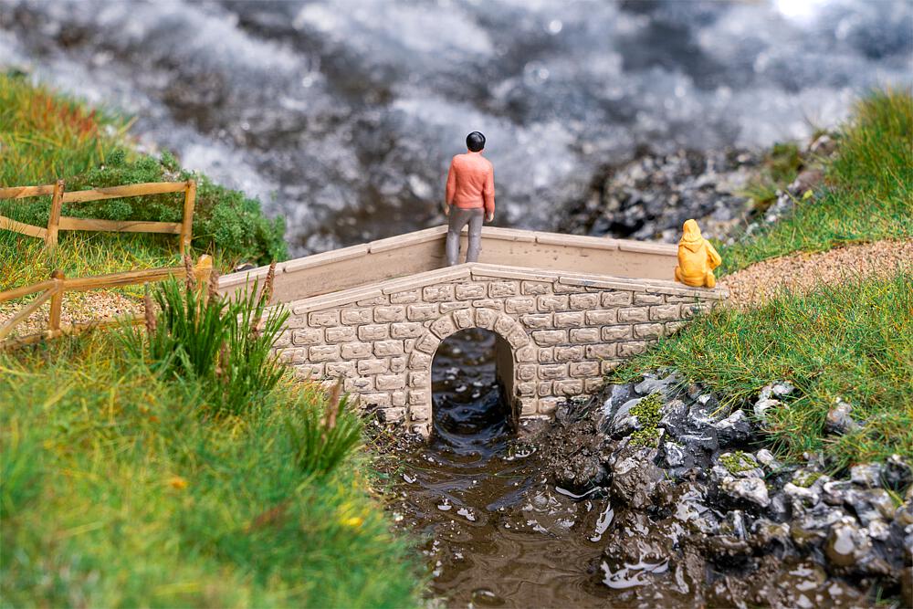 Faller 180866 Kleine Steinbrücke 1:87 Spur H0 Neu OVP