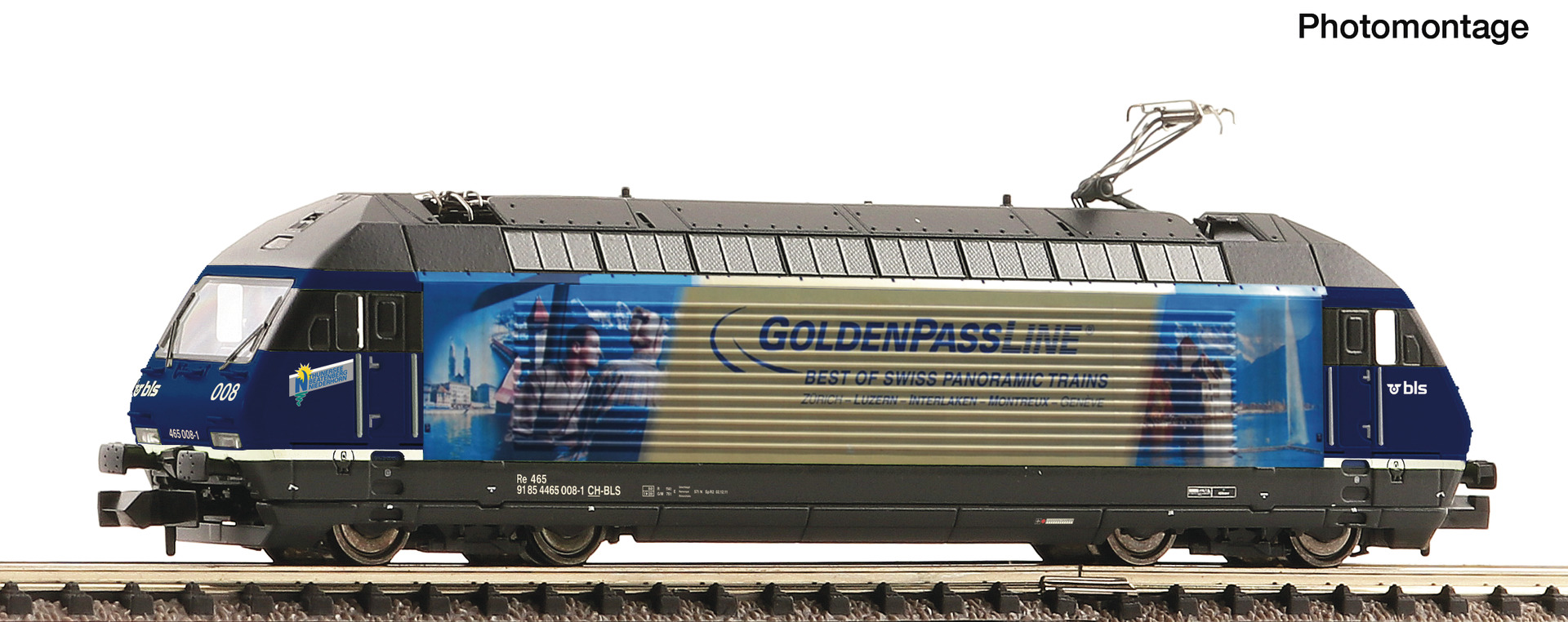Fleischmann 7560083 Elektrolokomotive 465 008-1