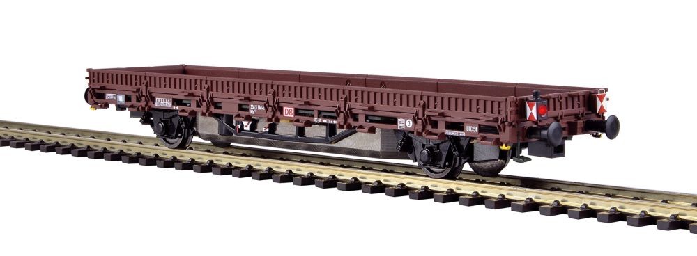 Viessmann 2310 H0 Niederbordwagen mit Antrieb, braun,Funktionsmodell für Zw