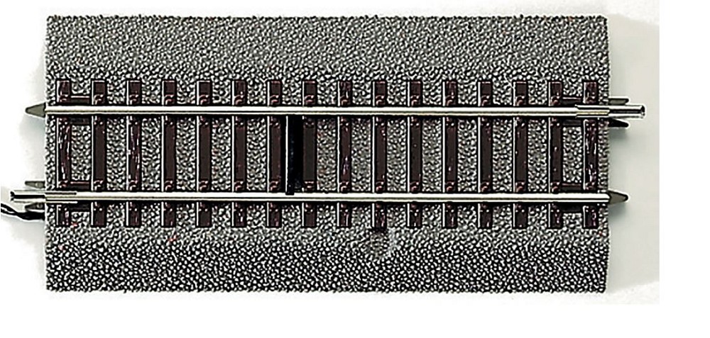Roco 42518 Schaltgleis (G½) 115 mm mit Bettung 1:87 Spur H0 Neu