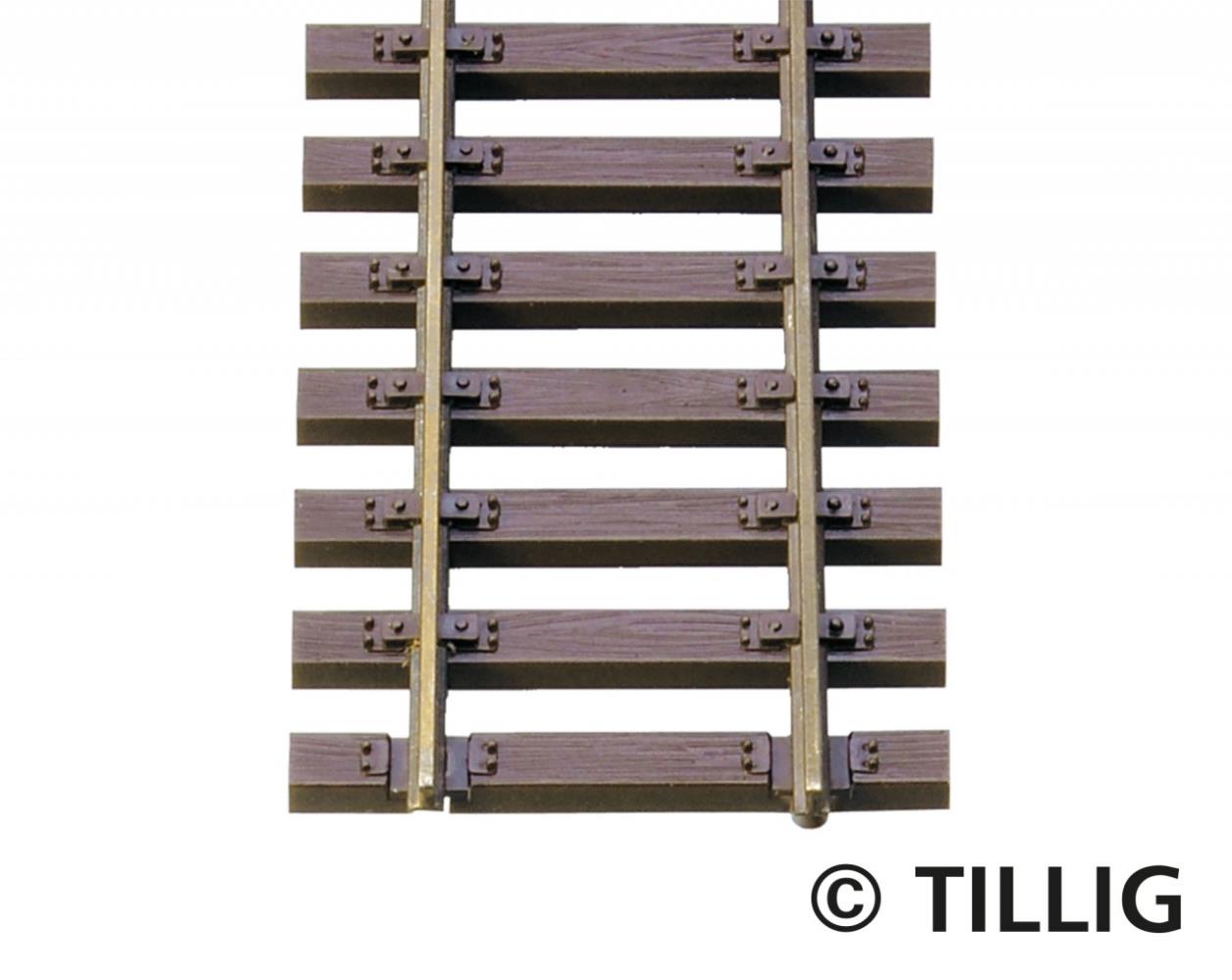 Tillig 85125 Holzschwellenflexgleis Länge 890 mm 1:87 Spur H0 Neu