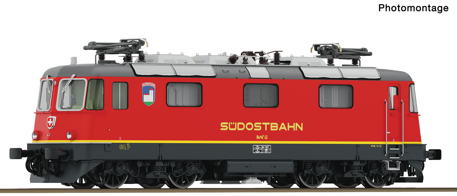 Roco 7500170 Elektrolokomotive Re 4/4 III 43