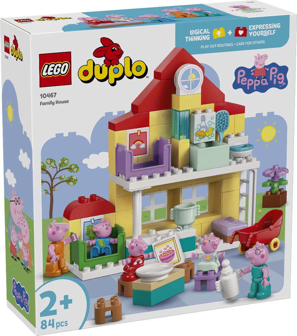 LEGO 10467 DUPLO Peppa Wutz Familienhaus Bausatz NEU OVP