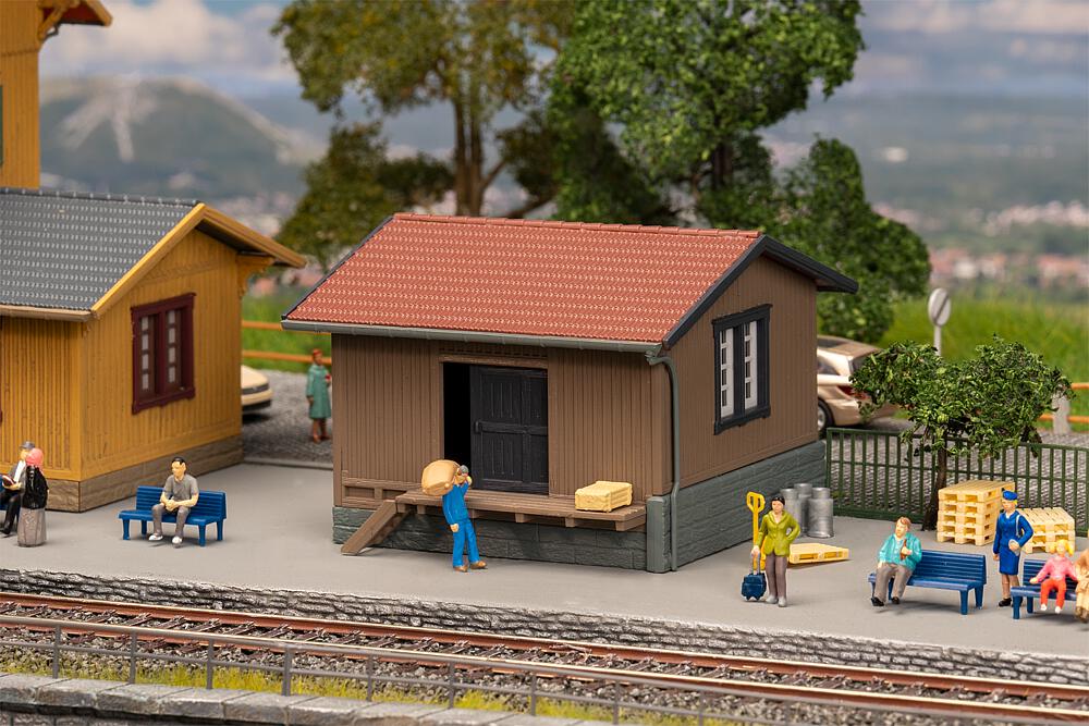 Faller 120099 Kleiner Güterschuppen 1:87 Spur H0 Bausatz Neu OVP