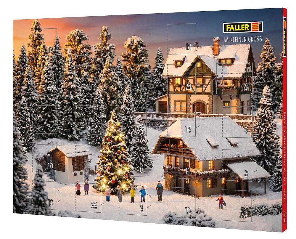Faller 190031 Adventskalender Figuren Spur H0