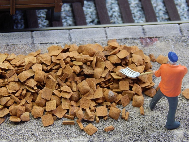 Juweela 24133 Masseln rostig Echtrost, 75g (Miniatur)