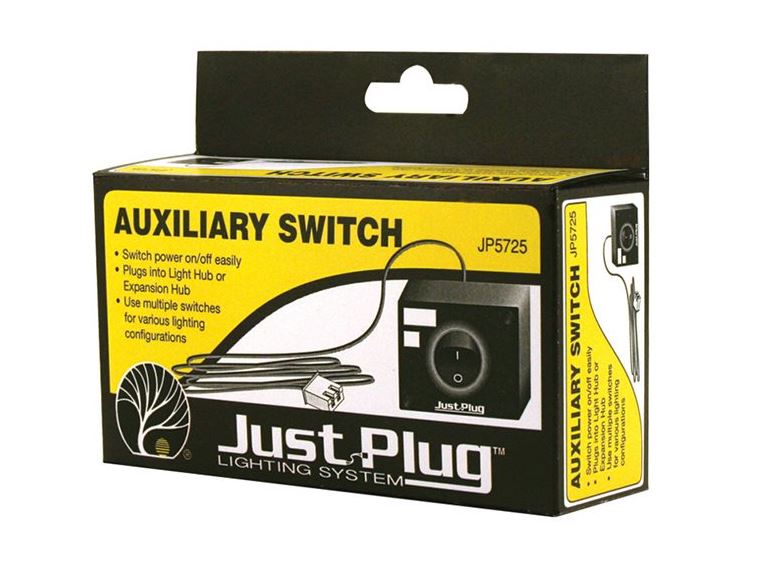 Woodland Scenics JP5725 Auxiliary Switch - Neu - OVP