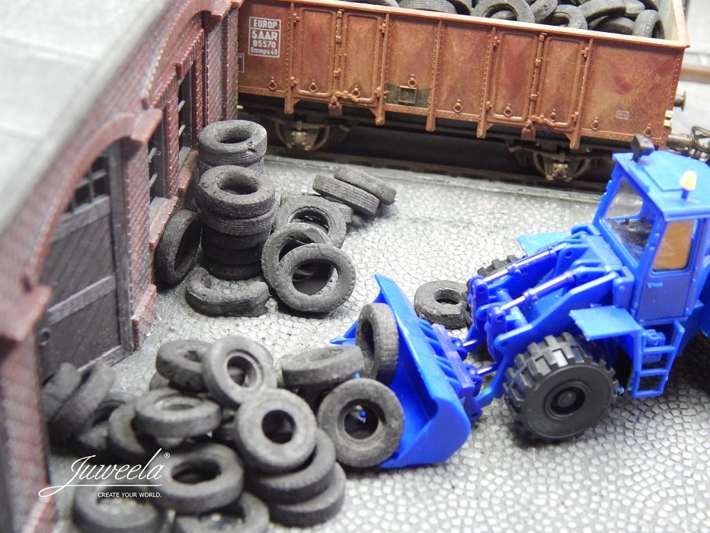 Juweela 28170 Altreifen LKW - 20g - 1:87 - Neu - OVP