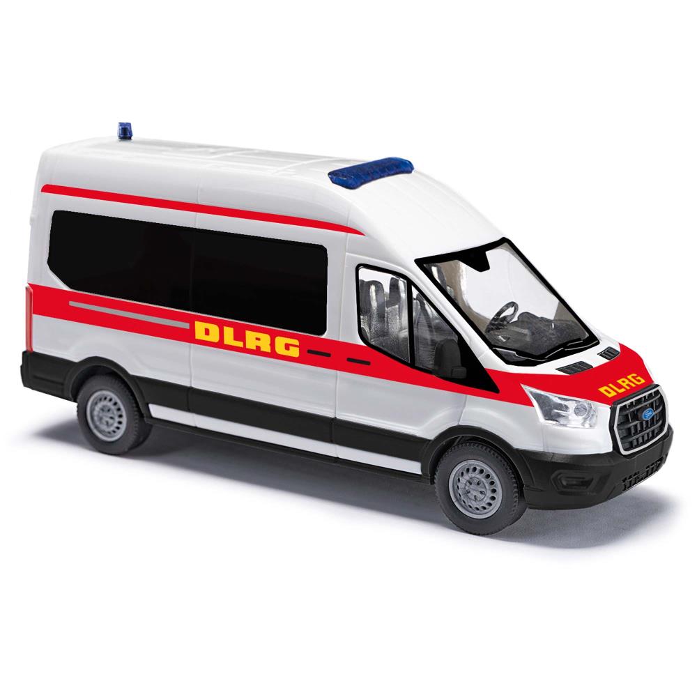 Busch 54505 Ford Transit 2014 Bus DLRG FORMNEUHEIT 1:87 Neu